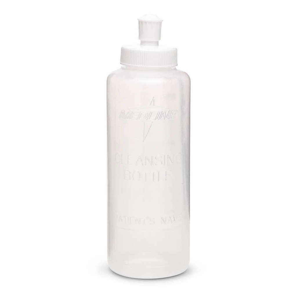 Medline Perineal Irrigation Squirt Bottle with Lid; 240 mL | CASE/50 EACH