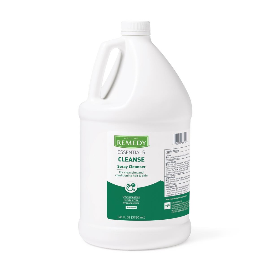 [MSC095200-CASE] Remedy® Essentials No-Rinse Spray Cleanser; 3.8L, Fresh Scent | CASE/4 EACH
