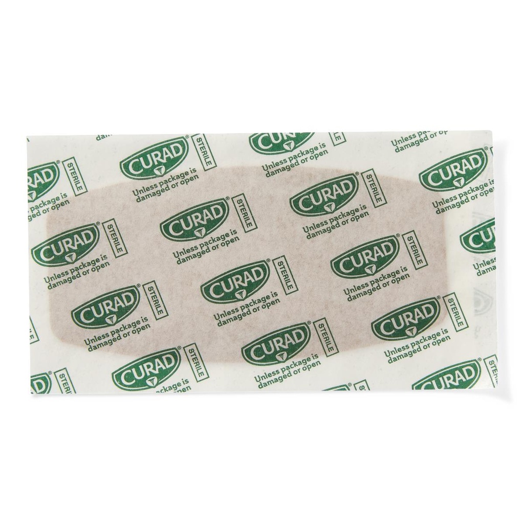 CURAD® Fabric Adhesive Bandage; 2" x 4" (5 cm x 10 cm) | CASE/600 EACH | BOX/50 EACH