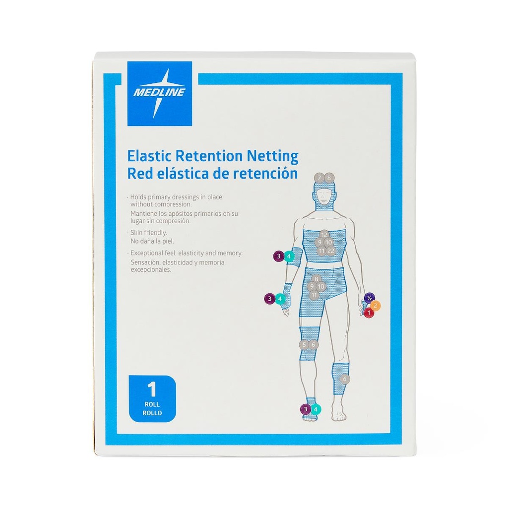 [NONNET01-EACH] CURAD® Tubular Elastic Net Bandage; Size 1 | CASE/10 EACH