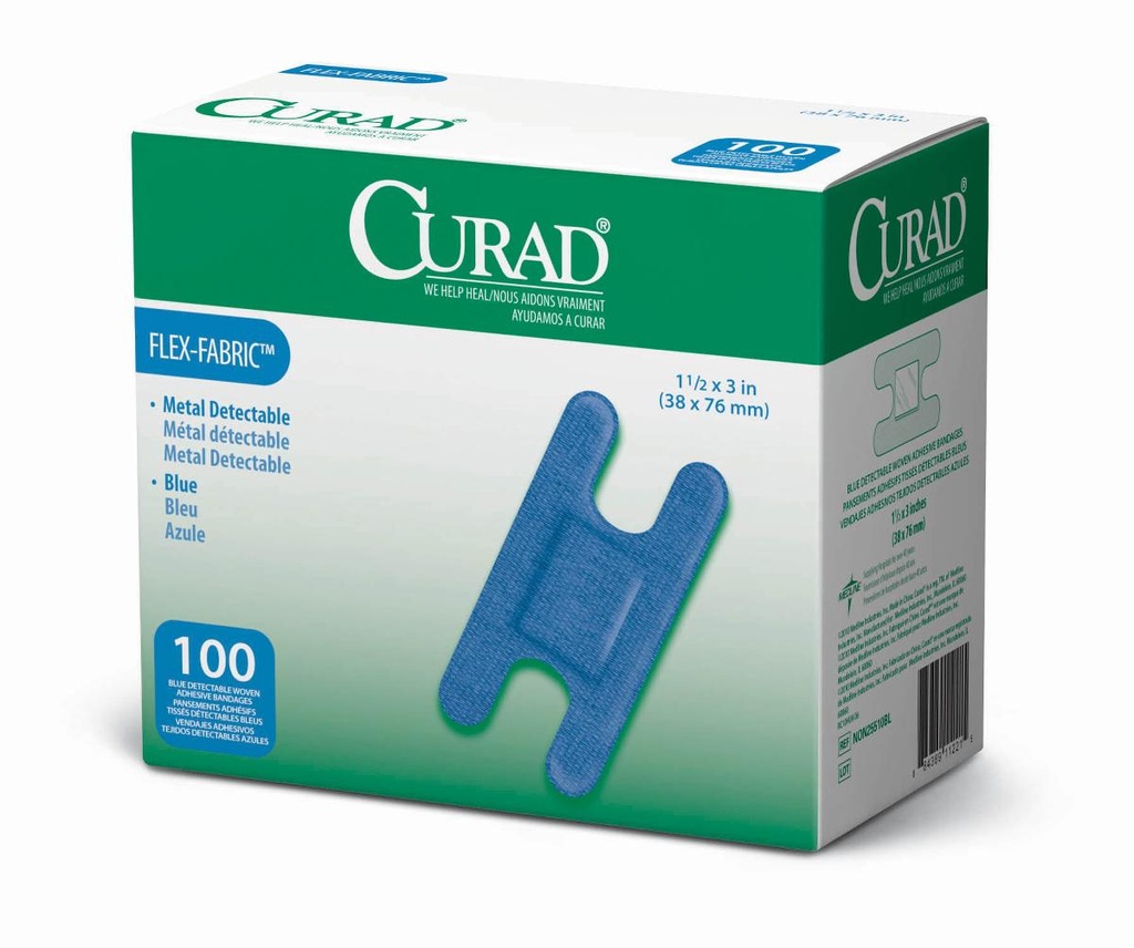 Medline CURAD Food Service Adhesive Bandage; for knuckles | CASE/1200 EACH | BOX/100 EACH