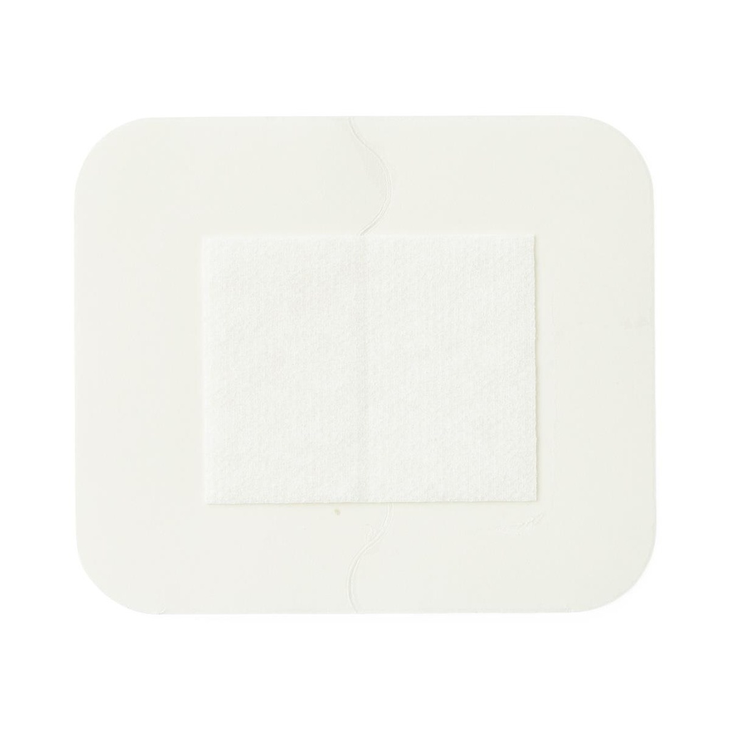 Medline Suresite® 123+ Pad® Transparent Film Dressing with Absorbent Pad; 2.375" x 2.75" (6 cm x 7 cm) | CASE/400 EACH | BOX/100 EACH