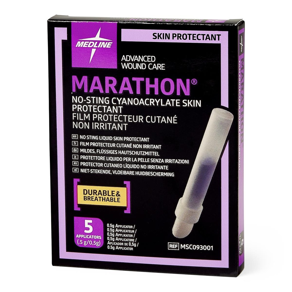 [MSC093001-BOX] Medline Marathon® Liquid Skin Protectant; 0.5 g, Ampoule | BOX/5 EACH