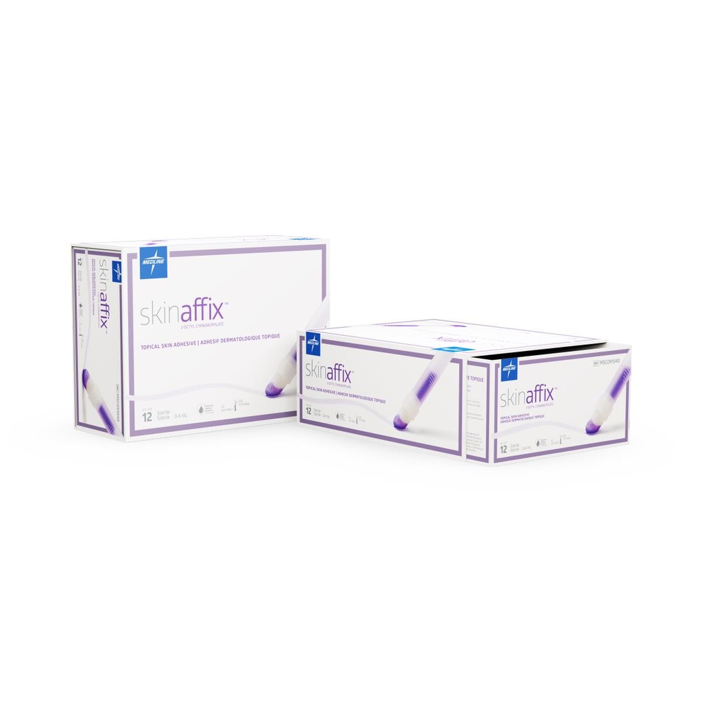 Medline Skin Affix™ Topical Skin Adhesive; 0.4 mL | CASE/72 EACH | BOX/12 EACH