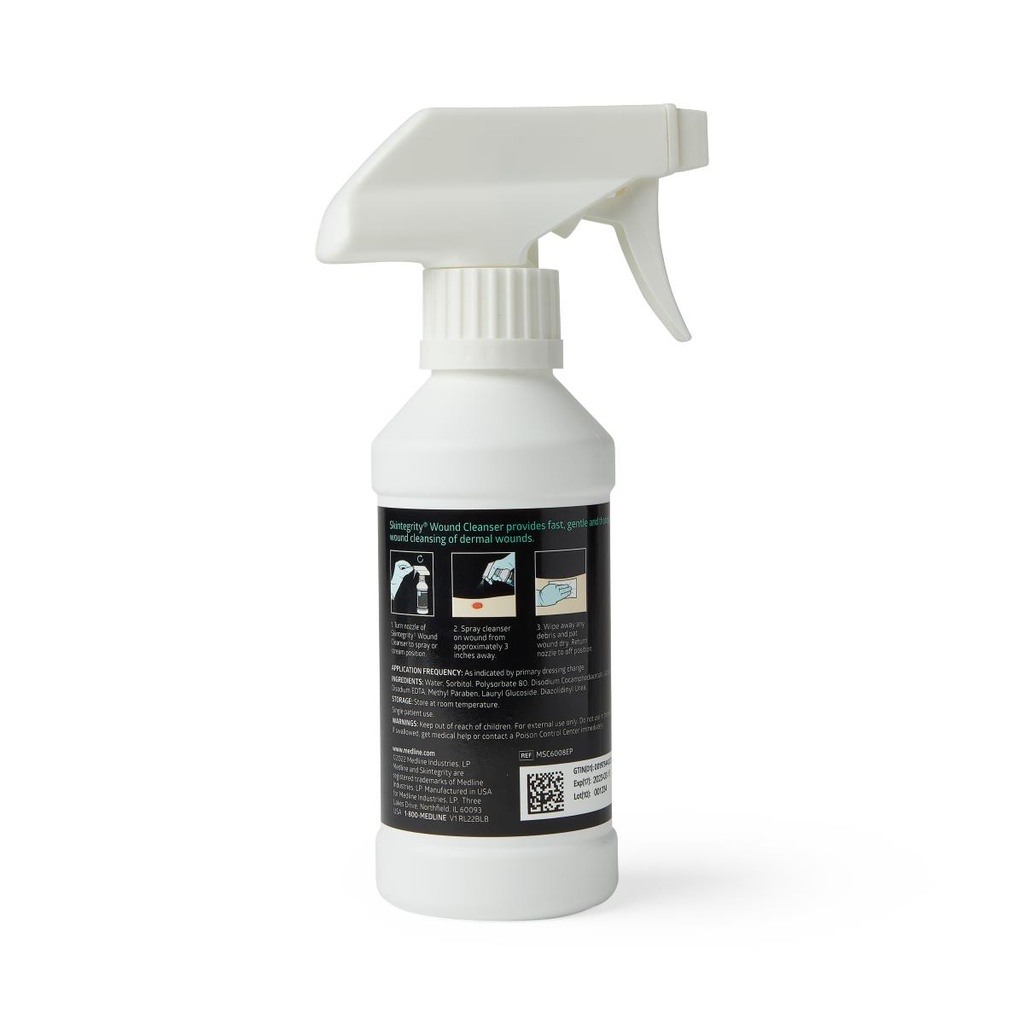 [MSC6008EP-CASE] Skintegrity® Wound Cleanser; 8 oz (236 mL), Spray Bottle | CASE/6 EACH (CASE)