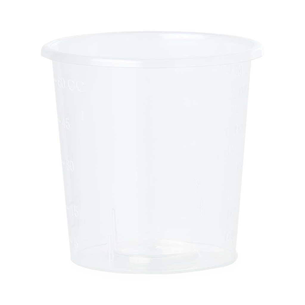 [DYNJ05195-CASE] Medline Sterile Graduated Plastic Medicine Cup; 2 oz. (60 mL) | CASE/100 EACH