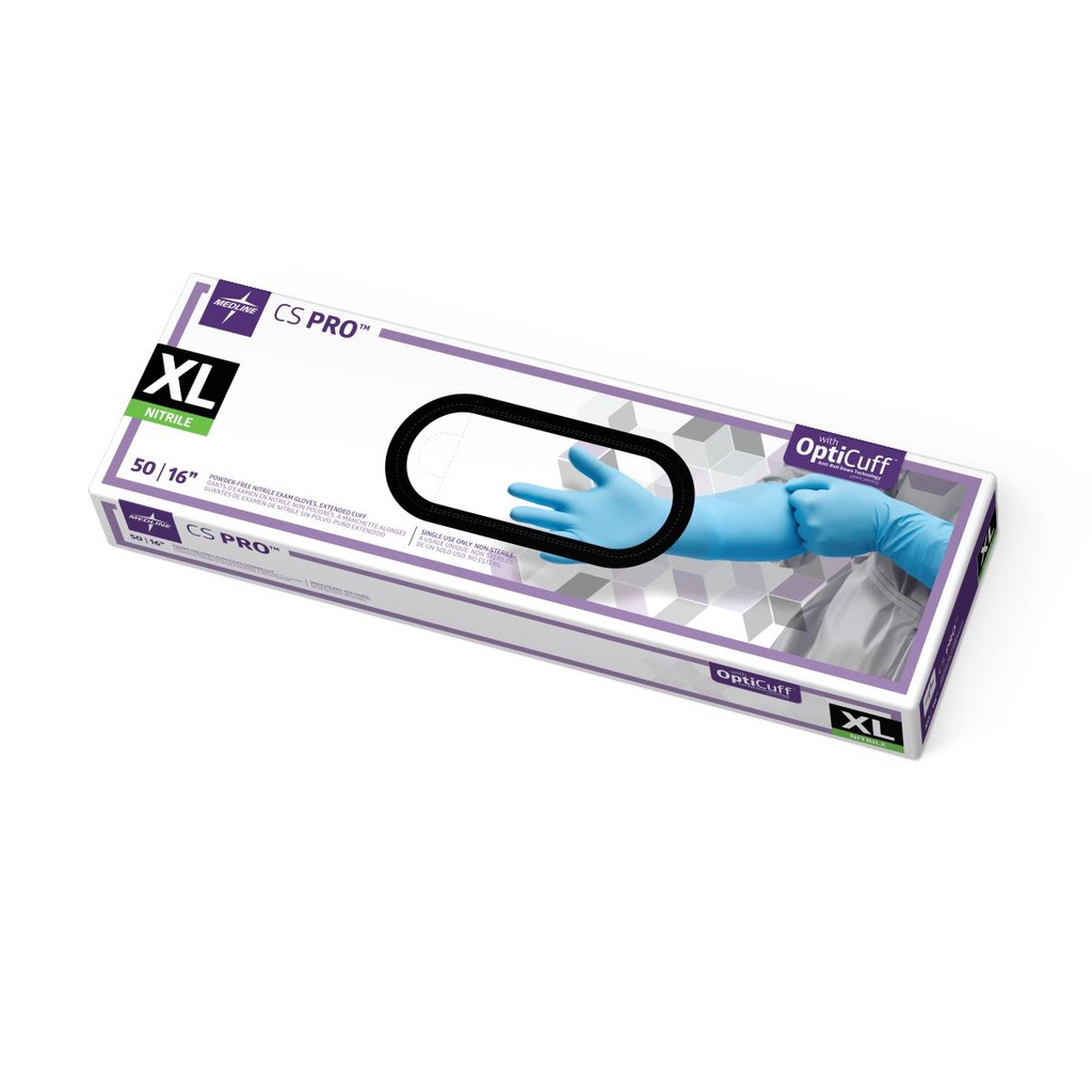 CS PRO™ Powder-Free Nitrile Exam Glove | CASE/500 EACH;BOX/50 EACH
