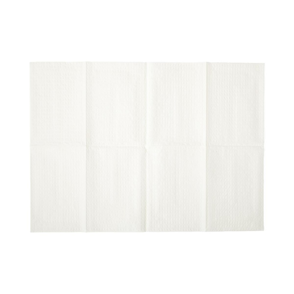 [NON24356W-CASE] Medline Tissue/Poly Professional Towel, 2 Ply; 13" x 18" (33 cm x 46 cm), WhiteCASE/500 | CASE/500 EACH