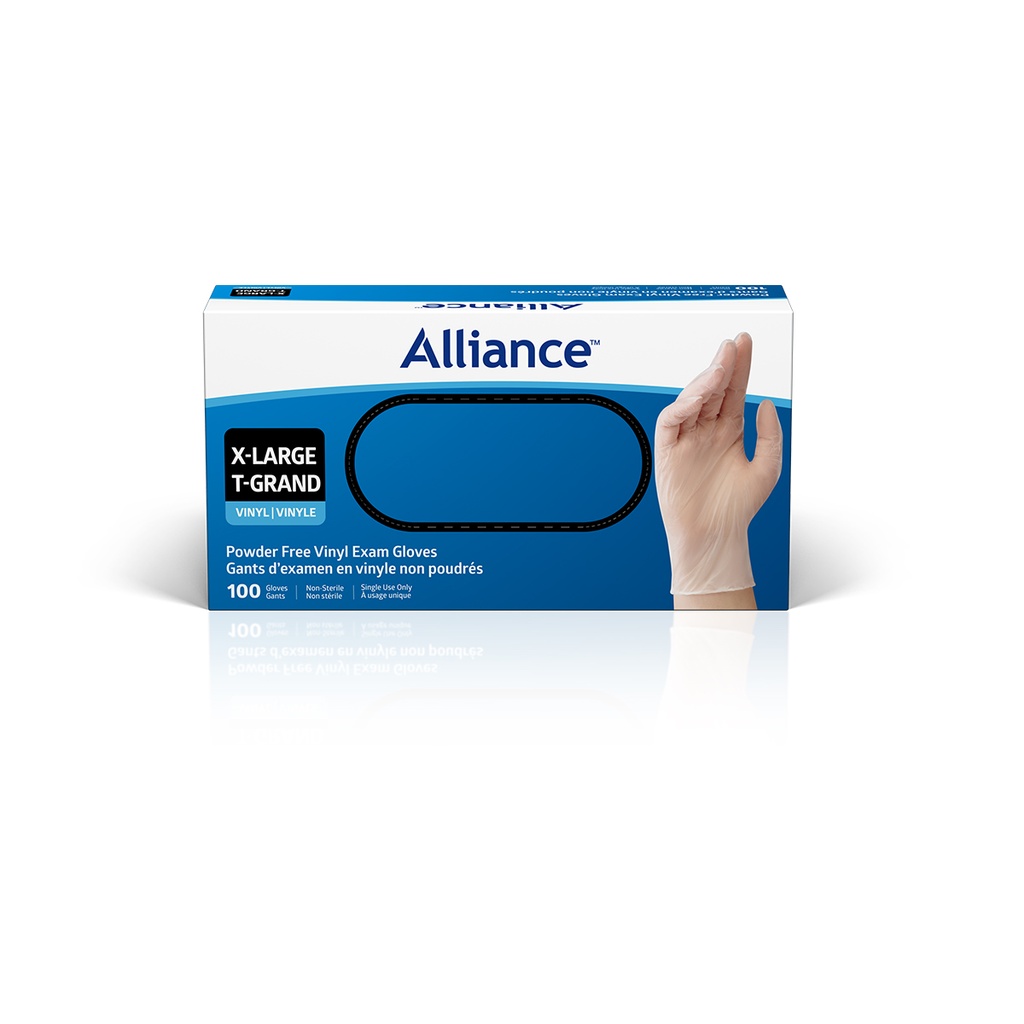 Alliance™ Powder-Free Vinyl Exam Glove | CASE/1000 EACH;BOX/100 EACH