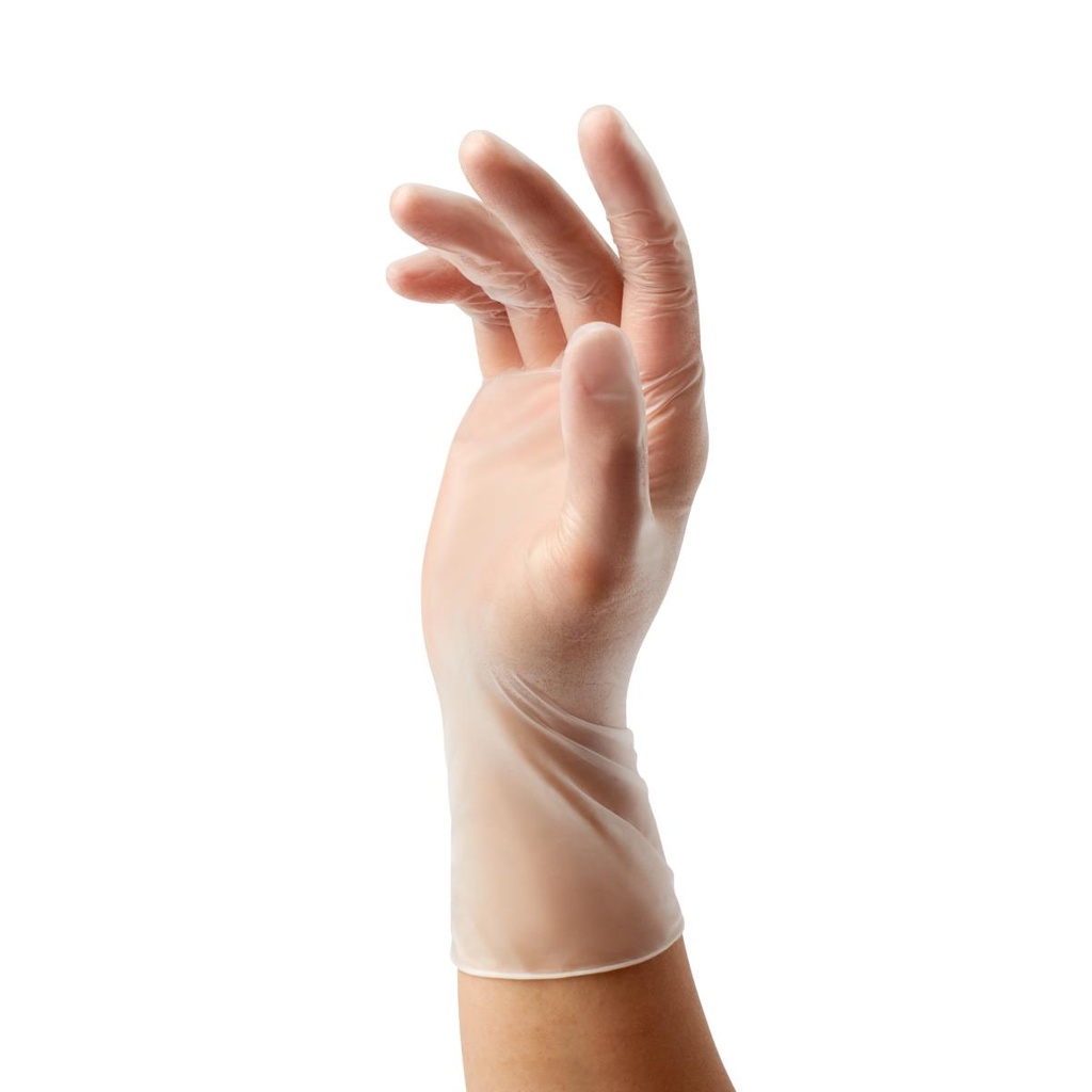 Glide-On® Powder-Free Vinyl Exam Glove | CASE/1300 EACH;BOX/130 EACH