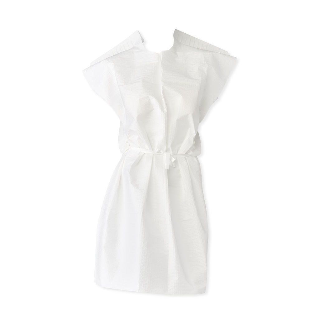 Alliance™ Single-Use Exam Gown, 3 Ply; 30" x 42" (76 cm x 107 cm), White | CASE/50 EACH
