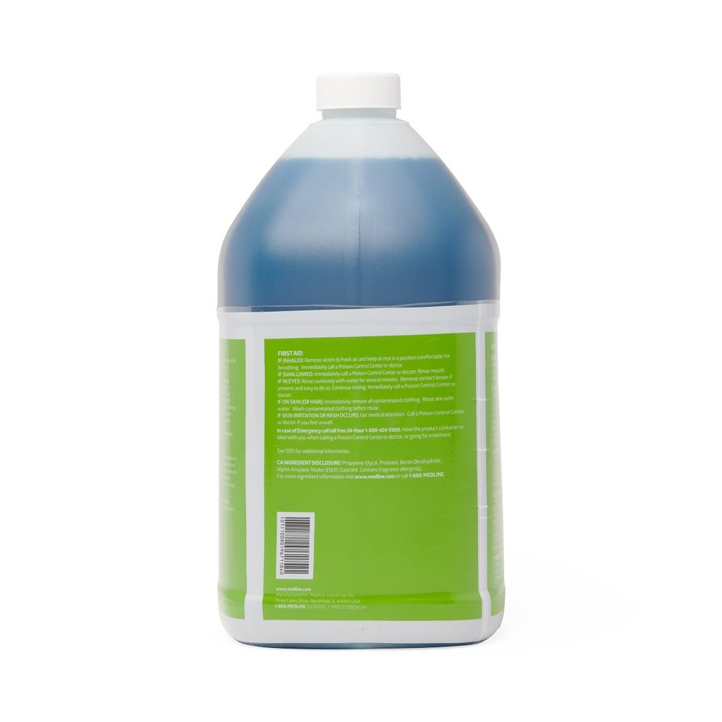 Medline Enzymatic Surgical Instrument Detergent and Presoak; 1 Gallon (3.78 L) | CASE/4 EACH