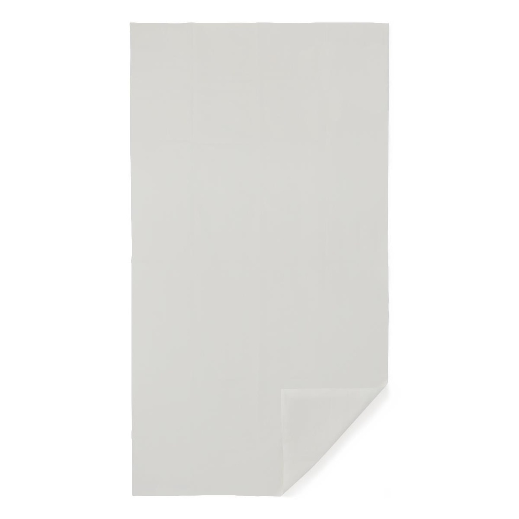 Medline Exam Drape Sheet; 40" x 72" (102 cm x 183 cm), 3 Ply | CASE/50 EACH