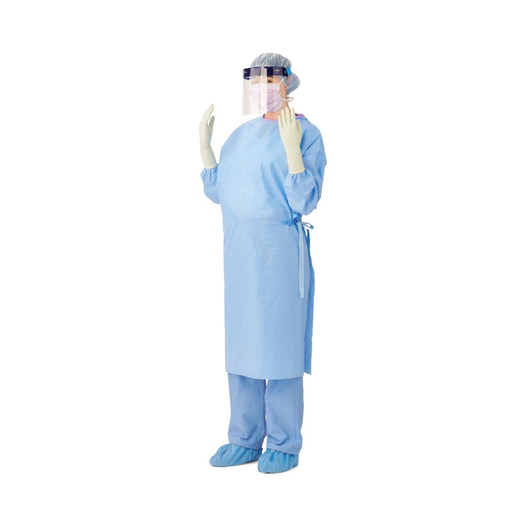 Medline Sirus Sterile Non-Reinforced Surgical Gown, Level 3; Extra Large | CASE/20 EACH