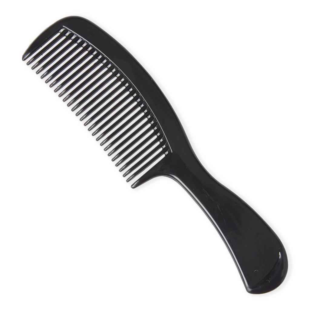 [MDS137208-CASE] Medline Plastic Comb; 6.5" (16.5 cm) with Large Handle and Teeth | CASE/144 EACH | PKG/12 EACH