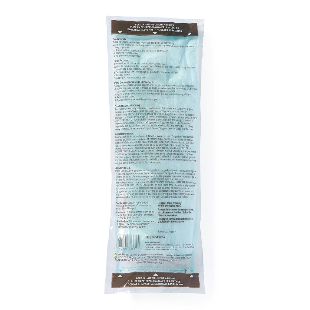 Medline Standard Perineal OB Cold Pack | CASE/24 EACH