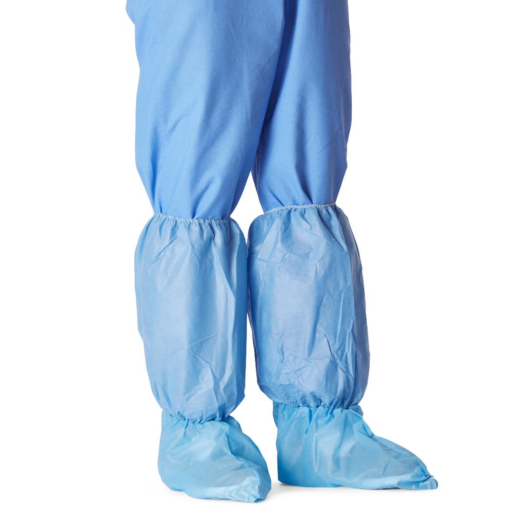 Medline Non-Skid Multi-Layer / Poly Boot Cover; Regular | CASE/150 EACH | BOX/50 EACH | PAIR/2 EACH