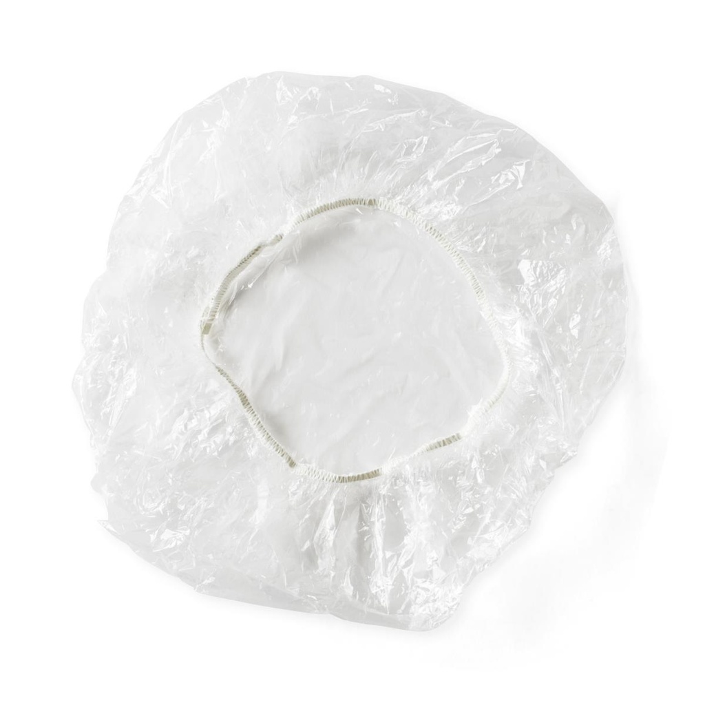 Medline Single-Use Plastic Shower Cap | CASE/500 EACH | BOX/100 EACH