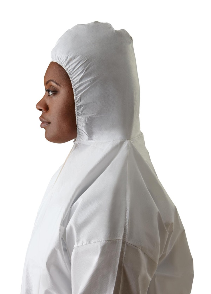 Static-Dissipative Microporous Breathable Coveralls with Hood and Boots; Large | CASE/25 EACH