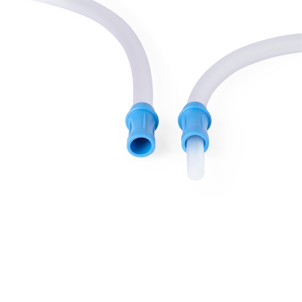 Medline Sterile Universal Suction Tubing with Scalloped Connectors; 1/4'' x 10'(6.35 mm x 3 m) | CASE/50 EACH