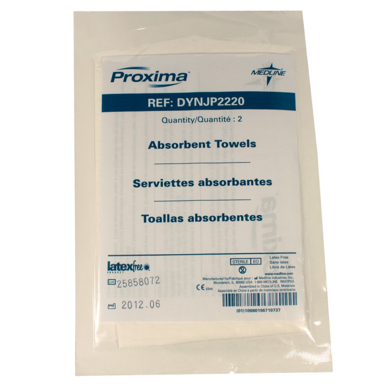 Medline Non-Sterile Absorbent Surgical Bulk Paper Towel | CASE/200 EACH