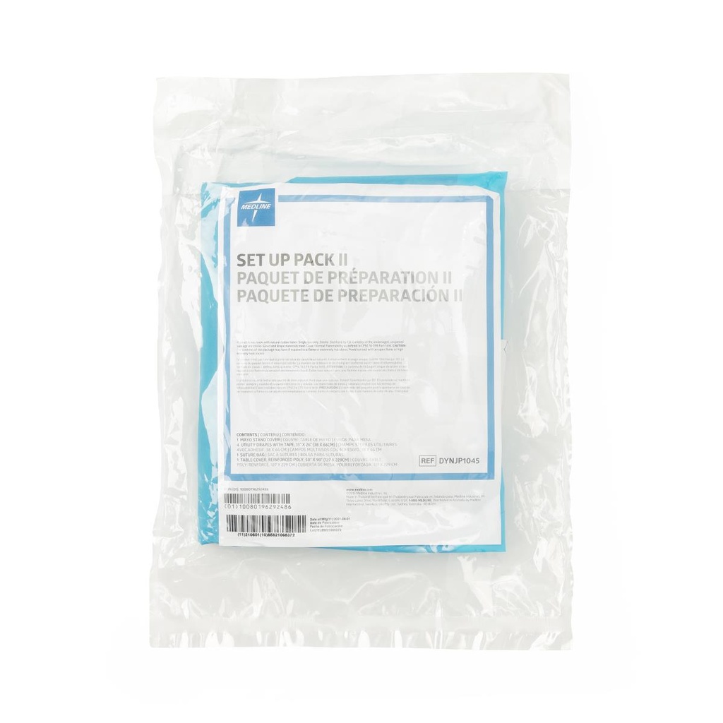 Medline Proxima Set-Up Surgical Pack with Drapes | CASE/13 EACH
