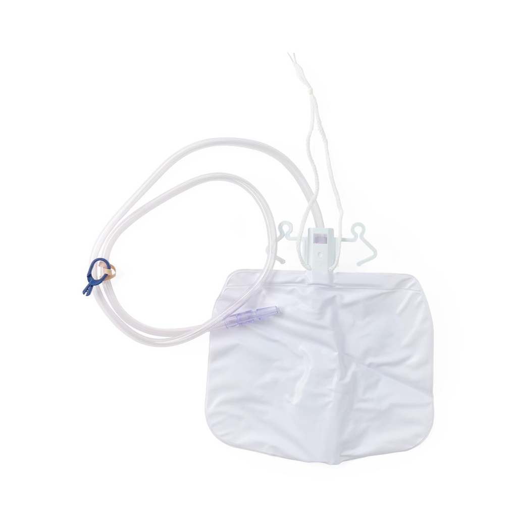 Medline Urine Drainage Bag with Anti-Reflux Valve; 2000 mL | CASE/20 EACH