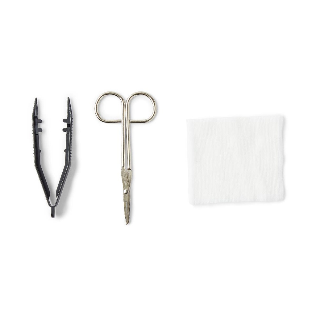 [MDS707555-CASE] Medline Floor-Grade Suture Removal Tray | CASE/50 EACH (CASE)