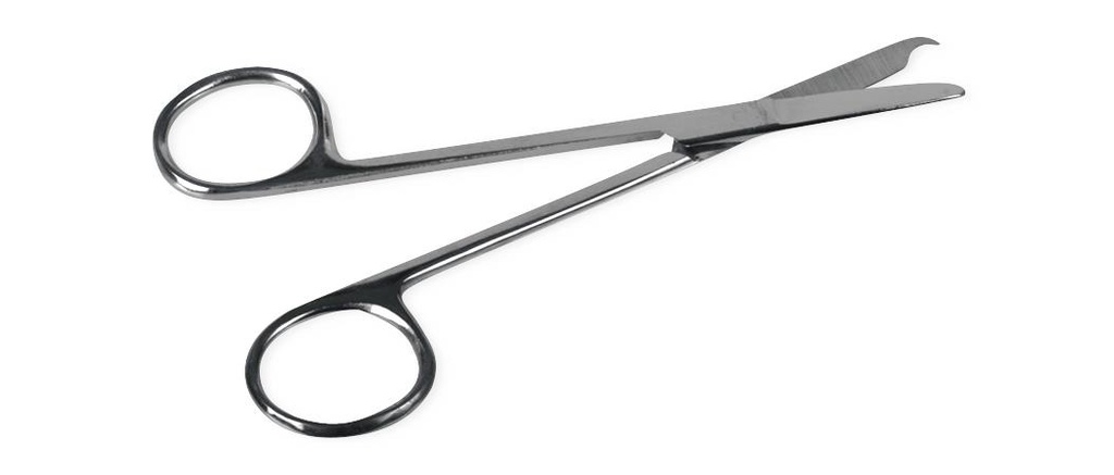 Medline Floor-Grade Littauer Stitch Scissors; 3.5" (9 cm) | BOX/12 EACH
