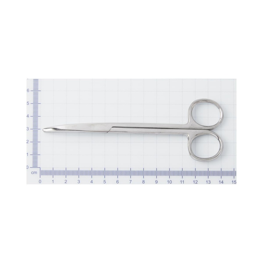 Medline Floor-Grade Metzenbaum Scissors; 5.5" (14 cm), Curved | BOX/12 EACH | CASE/12 EACH
