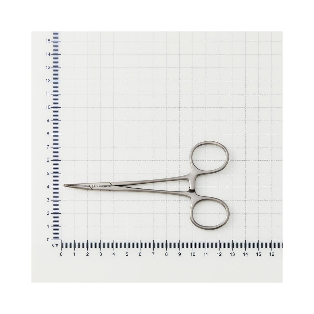 Medline Furst Halstead Mosquito Forceps; 5" (12.5 cm), Curved | EACH