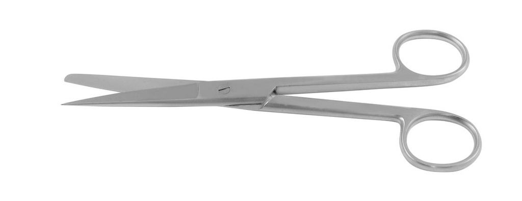 Medline Furst Straight Surgical OR Scissors, Sharp/Blunt; 5.5" (14 cm), Straight | EACH