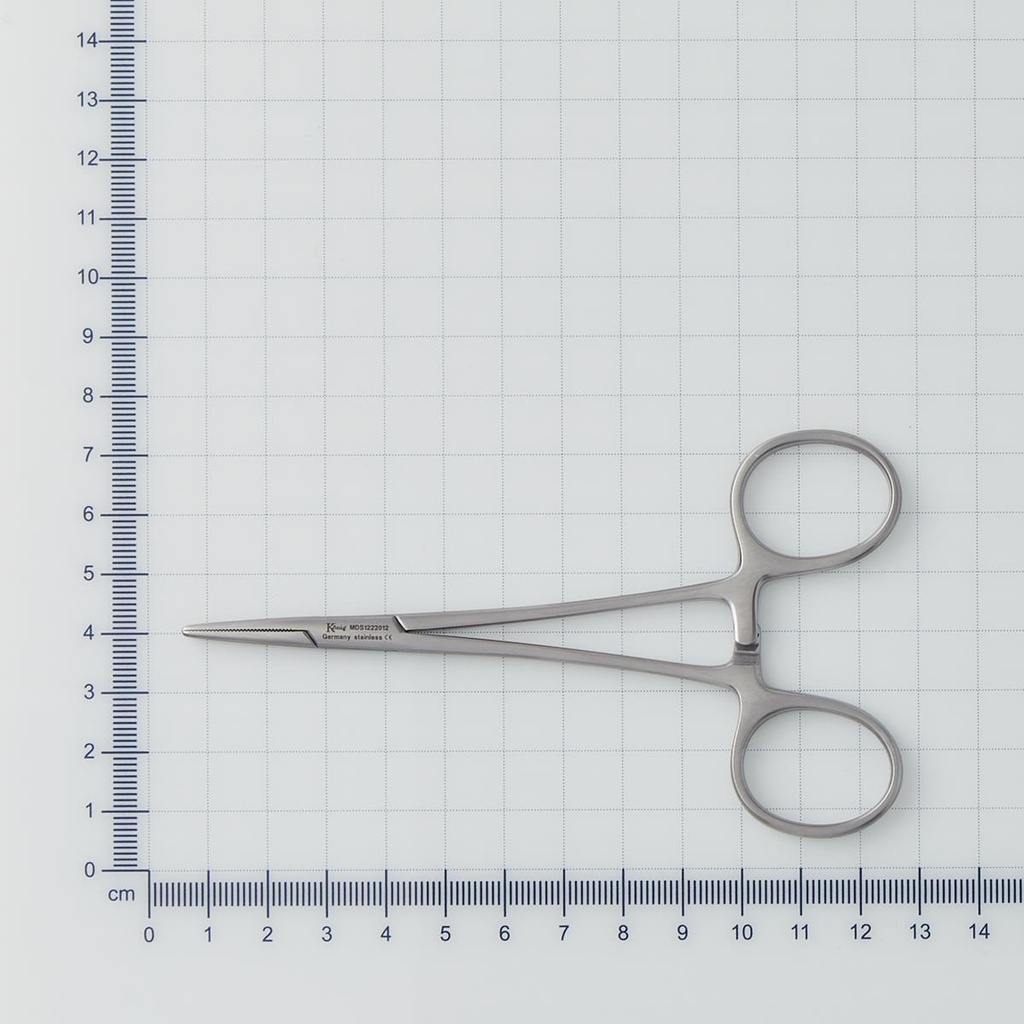 Medline Hemostatic Halstead Mosquito Forceps, Straight; 5" (12.5 cm), Straight | EACH