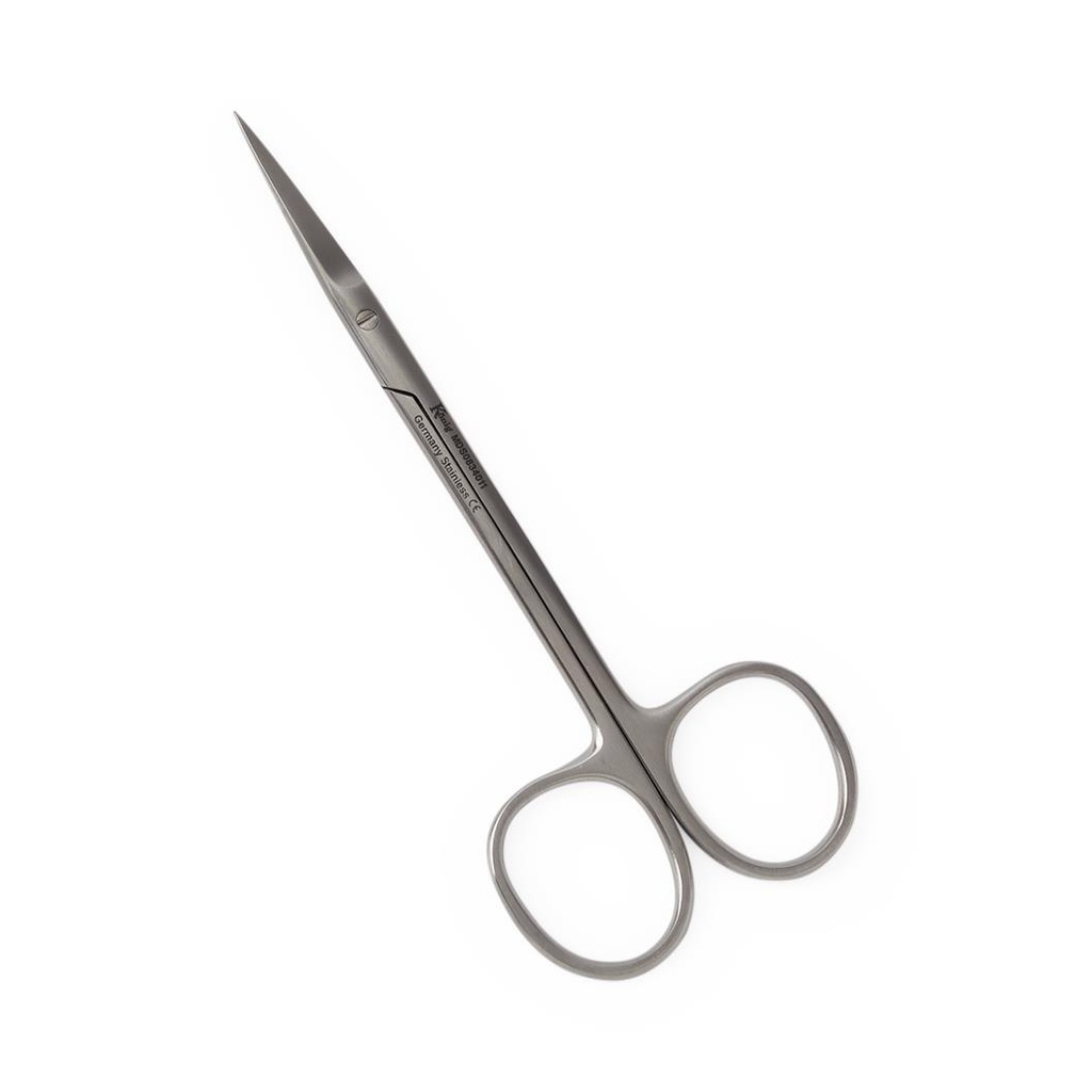 Medline Konig Iris Scissors; 4.5" (11.5 cm), Straight | EACH
