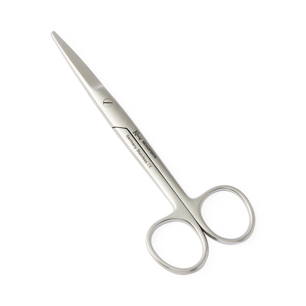 Medline Konig Mayo Dissecting Scissors; Straight, 5.5" (14 cm) | EACH