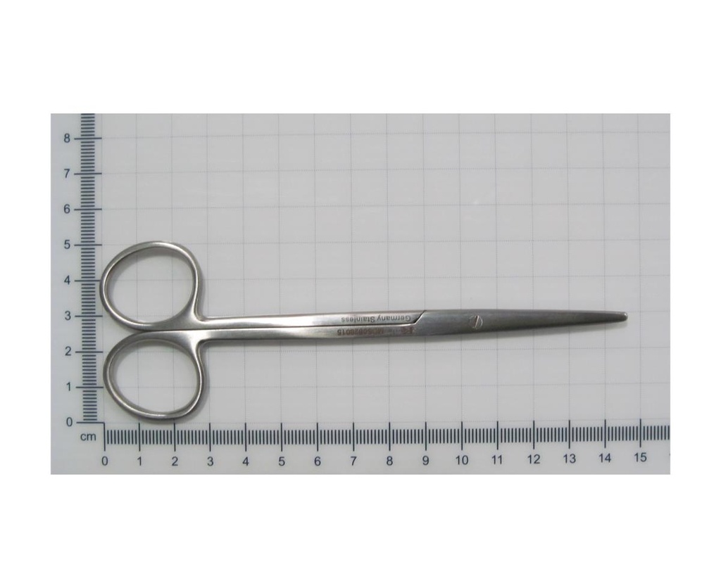 Medline Konig Metzenbaum Dissecting Scissors; Straight, 5.75" (14.5 cm) | EACH