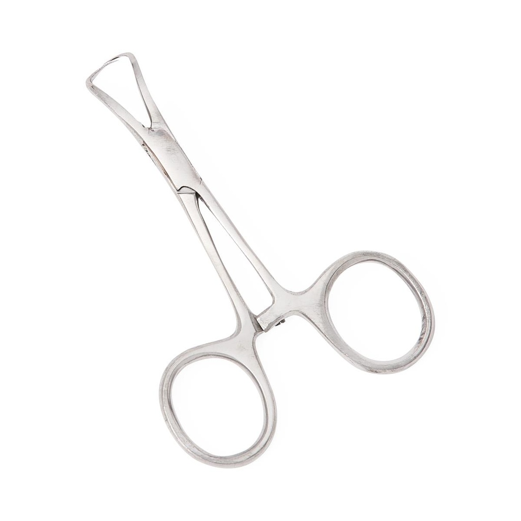 Medline Plastic Floor-Grade Backhaus Towel Clamp Forceps; 3.5" (9 cm) | BOX/12 EACH