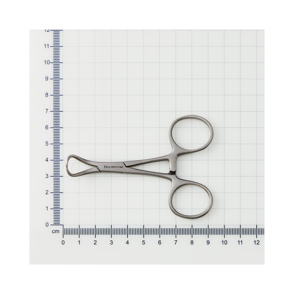 Medline Plastic Furst Backhaus Towel Clamp Forceps; 3.5" (9 cm) | EACH