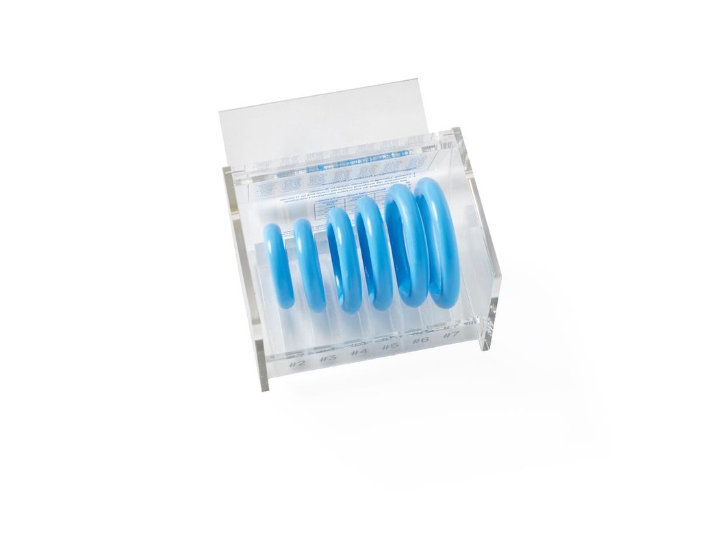 Medline Reusable Pessary Fitting Set, 6 Ring Sizes; 6 Ring Size set | EACH