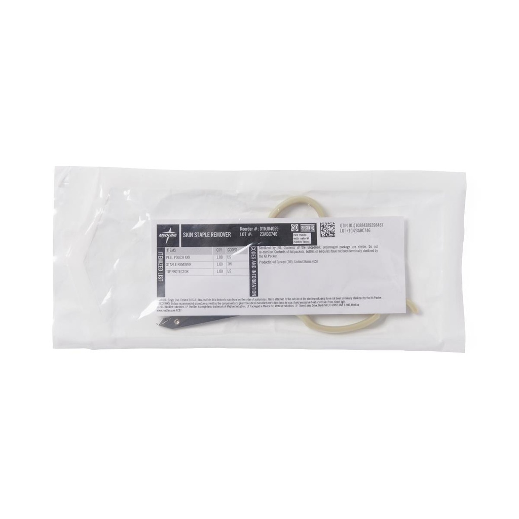 Medline Scissor-Style Skin Staple Remover | CASE/50 EACH