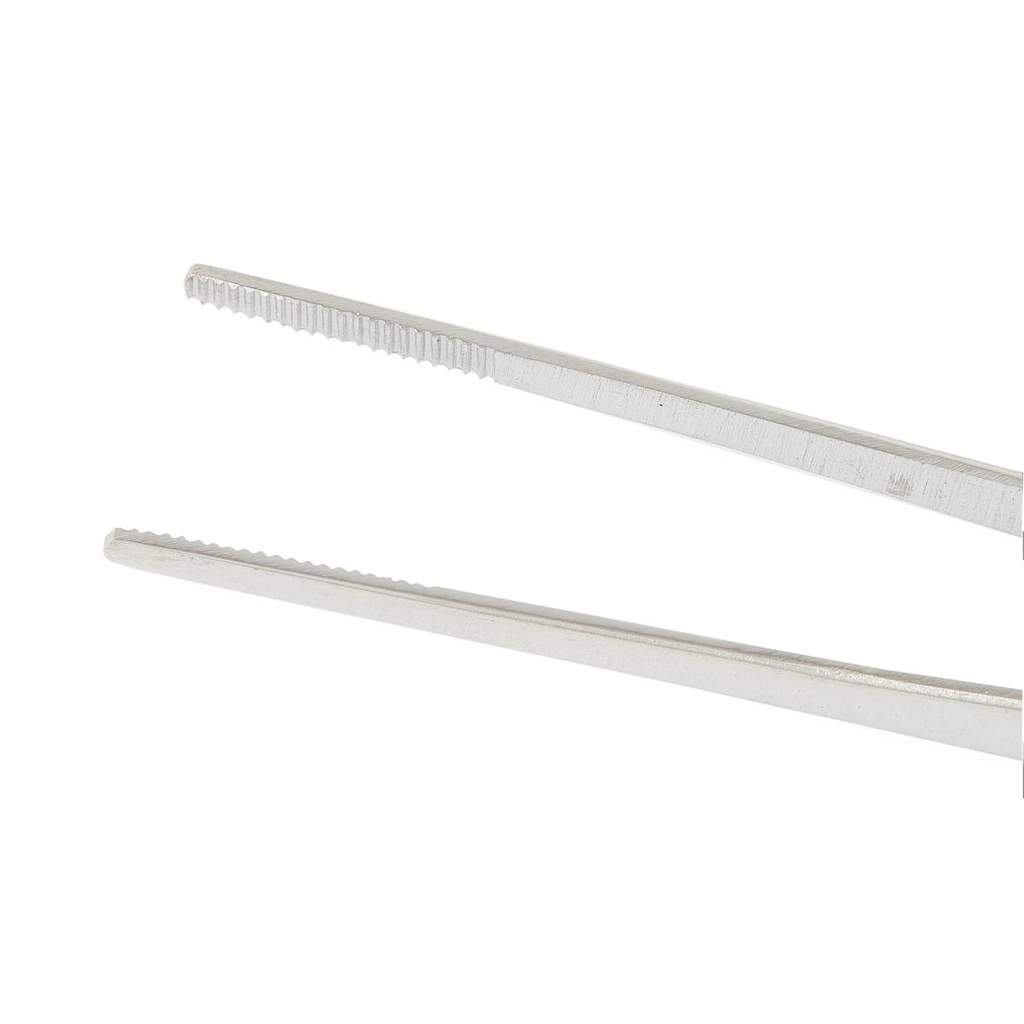 Medline Stainless-Steel Dressing Forceps, Serrated; 5.5" (14 cm) | CASE/50 EACH