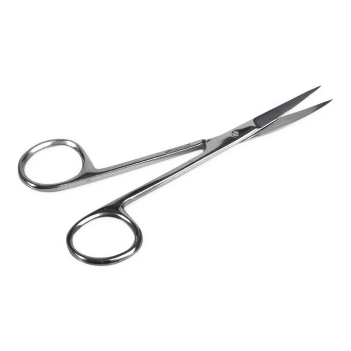 Medline Stainless-Steel Iris Scissors; 4.5" (11.5 cm), Curved | BOX/12 EACH | CASE/12 EACH