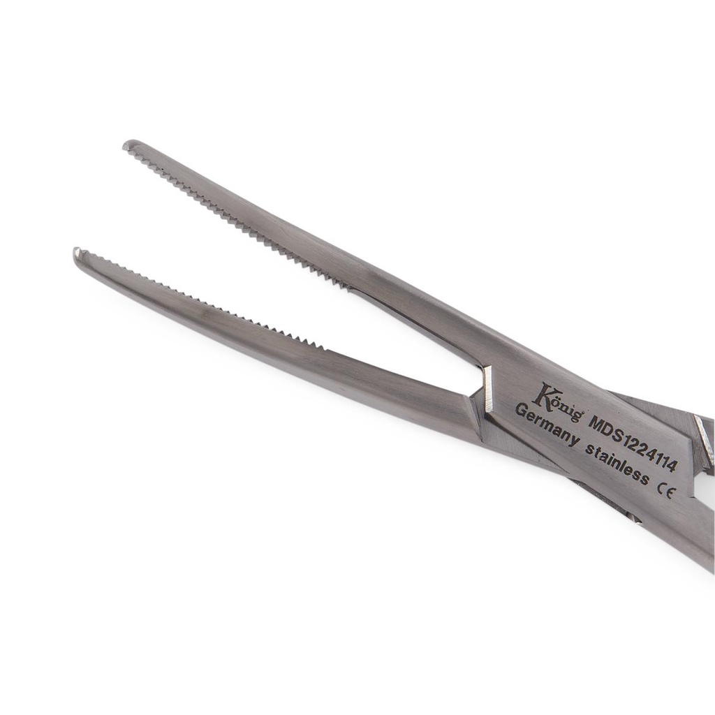 Medline Stainless-Steel Kelly Artery Forceps; 5.5" (14 cm), Curved | EACH