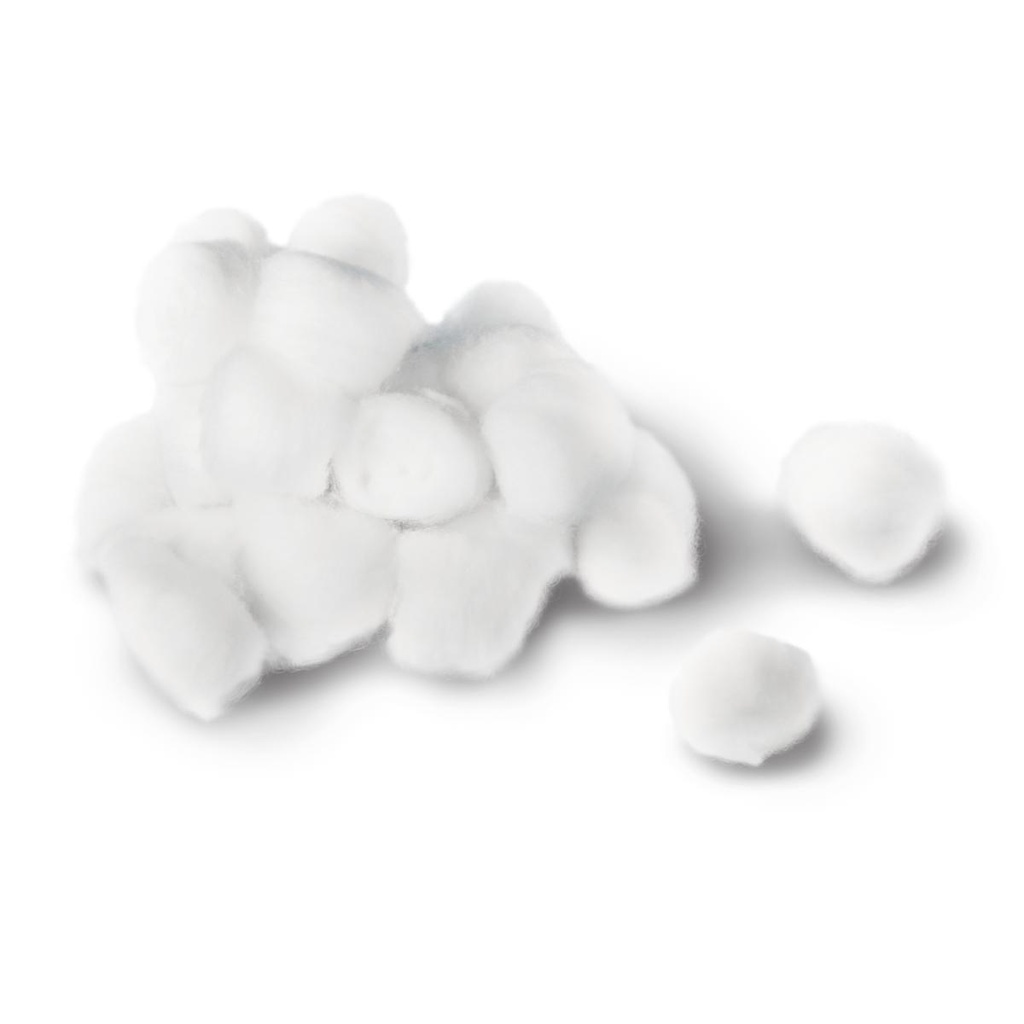 [MDS21462-CASE] Medline Non-Sterile Cotton Ball; Large, 1.25" (3.18 cm) | CASE/2000 EACH | BAG/1000 EACH