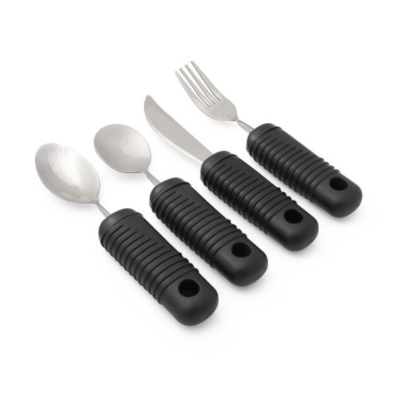 Medline Great Grip Bendable Utensils; Utensils, Set of 4 SET | SET