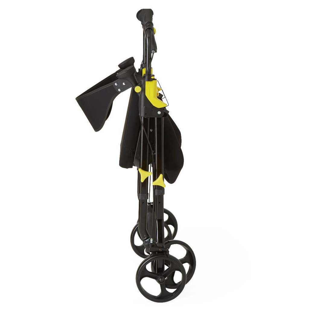 Medline Premium Empower Rollator; 8" (20 cm) Wheels, Black | CASE/1 EACH