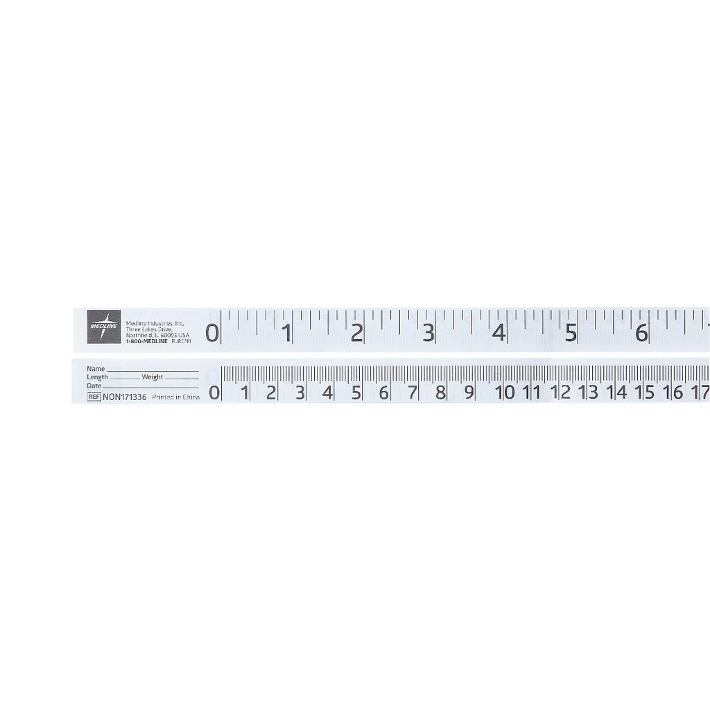 Medline Paper Tape Measure; 24" (60.96 cm) | CASE/1000 EACH | PKG/100 EACH