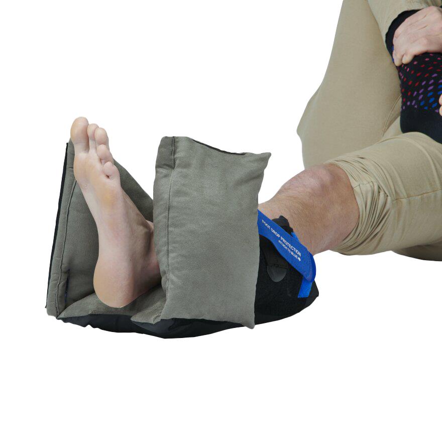 Medline HeelMedix® FootCheck Heel Protector; Standard, 11" to 19" (27.19 to 48.2 cm), with Wedge | EACH