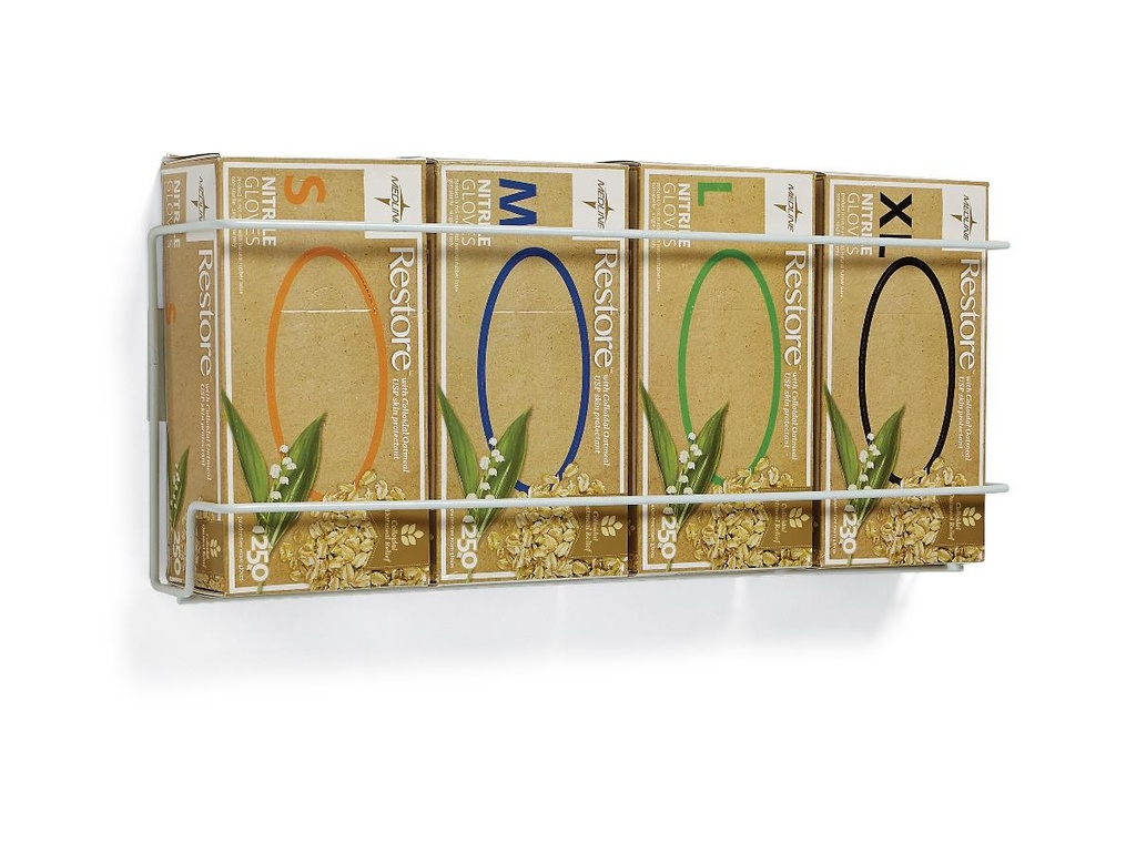 Medline Metal Wire Glove Box Holder; 4 boxes - horizontal or vertical | CASE/6 EACH