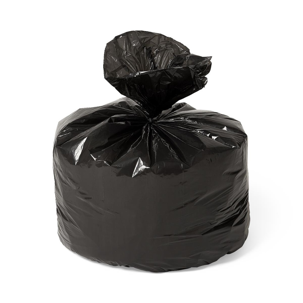 Medline Low-Density Trash Can Liner; 24" x 23" (61 cm x 58 cm), Black | CASE/500 EACH